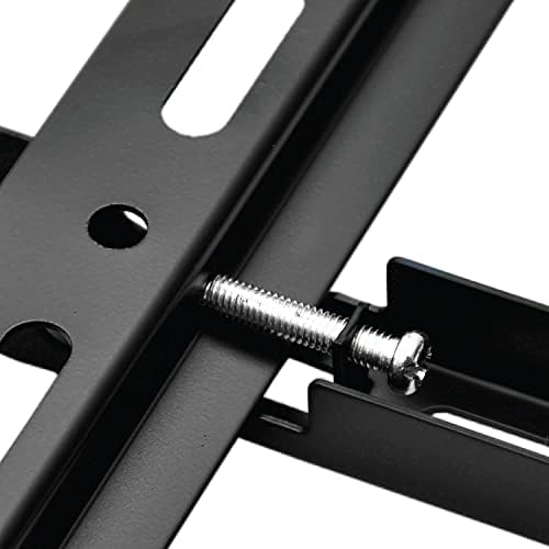 TV Wall Mount 32-70 Inches, Ultra Strong Slim Fixed TV Bracket, Heavy Duty Super Strong TV Wall Mount with Wall Fixing Kit for Flat Curved Screen TV LED LCD OLED, and Plasma Up to 50Kg Weight Capacity