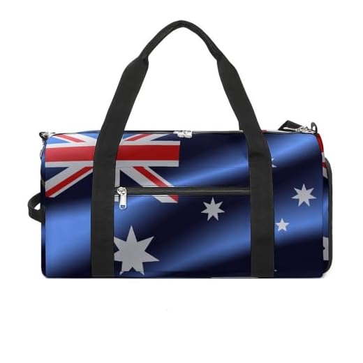 Australian Flag Travel Duffle Bag