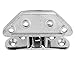 Long Reach Stainless Hatch Hinge, Heavy Duty Marine Grade 316 Steel With Removable Pin - Ship RV Accessories Yacht Hardware (1PC)