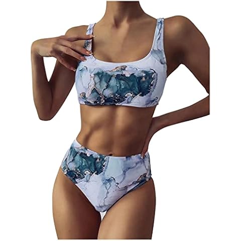 AMhomely Black Tie Dye Bikini Set Cover