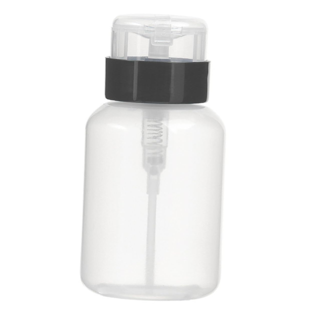 IWOWHERO 2pcs Dispenser Bottle Airless Pump Bottles Large Bottles Push Down Liquid Dispenser Lotion Pump Dispenser Small Bottles Liquid Storage Bottle Nail Bottles Nail Glitter