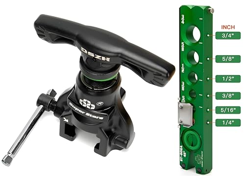 RopeTon Flaring Tool for 1/4" - 3/4" HVAC Tools Single Tube Flare Tool Kit 45° Eccentric Tubing Flaring Tool with Clutch Limit Piece for Copper Aluminum Pipes Refrigeration Air Conditioner Repair by RopeTon - Image 5