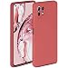 Produktbild ONEFLOW Soft Case für Xiaomi Mi 11 Lite/11 Lite 5G Hülle aus Silikon mit Kameraschutz, Silikonhülle mit erhöhtem Schutz fürs Display, Backcover Schutzhülle, weiche Handyhülle, Rot