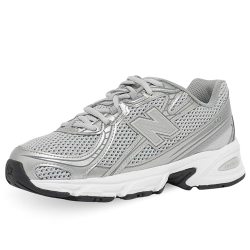 New Balance Unisex 740 Running Shoes Castlerock/Slate Gray/Silver Metallic - M9 / W10.5 US Unisex by New Balance - Used condition - US$89.89