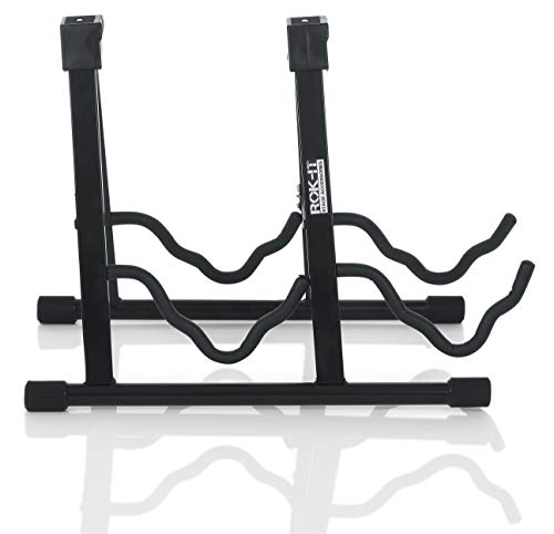 Rok It A-Frame Double Guitar Stand; Holds Most Standard Electric And Acoustic Guitars (Ri-Gtrau2X) #TOP2