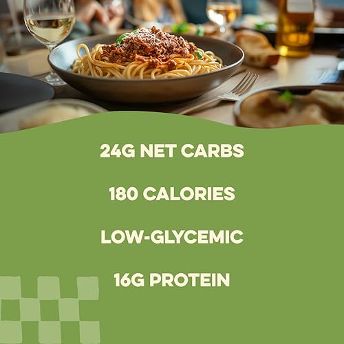 image for Al Dente Carba-Nada Variety Pack – Lower Carb, High Protein Pasta. I