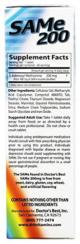 Doctor's Best Same -- 200 Mg - 60 Enteric Coated Tabs #TOP1