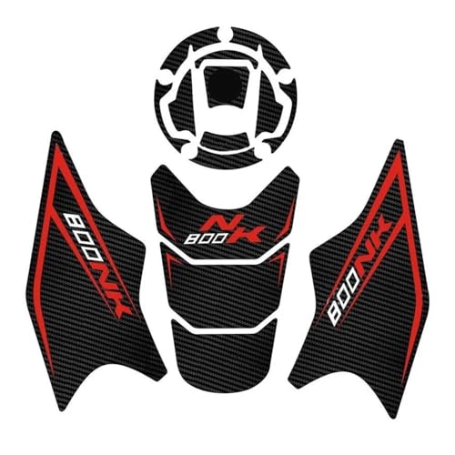 Bouchon réservoir carburant moto CF800NK 2023 pads autocollants de protection