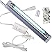 6W UV lamp Clean & uvc germicidal Bulb Light Kit for up to 100 sq. ft. Room with 5ft Cord and Plug Timer Control(Ozone Free) pet Kennel coop Remove Odor