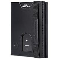 VON HEESEN – VON HEESEN Slim Wallet mit XL Münzfach & RFID-Schutz - Leder