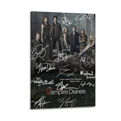 GVMRFCDD Poster The Vampire Diaries sur toile moderne pour salon, chambre à coucher, 20 x 30 cm, style cadre