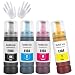 Produktbild ASEKER Tinte Multipack Kompatibel für ET-2810 ET-2815 ET-2820 ET-2825 ET-2710 ET-2711 ET-2712 ET-2714 ET-2715 ET-2720 ET-2721 ET-2726 ET-4700 ET-4800 Drucker (BK/C/M/Y)