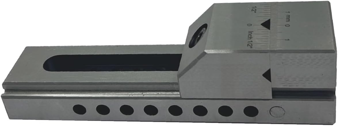 MachEl Tool Maker's Small Steel Grinding Precision Vice Vise 1.5" Inches / 38 Mm Pin Type -hard & Ground