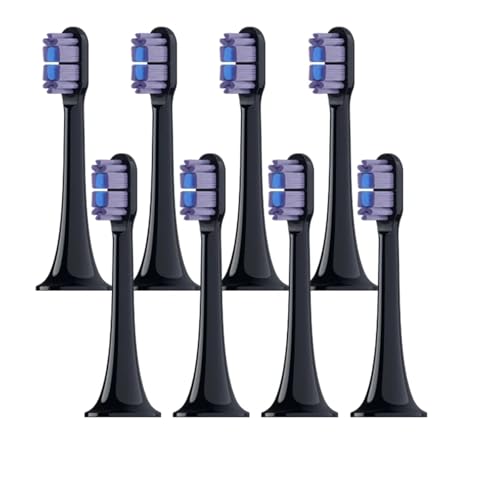 eufeifeiegds T700 �����p���u���V�w�b�h �d���|���@���u���V �\�t�g�уu���V�w�b�h 4/8/12/16��(T700 Purple-8pcs)