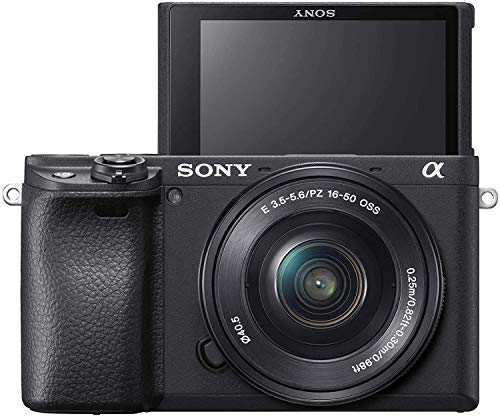Sony Alpha A6400 4K Wi-Fi Digital Camera & 16-50Mm & 55-210Mm Lenses With 64Gb Card + Battery + Charger + Flash + Tripod + Case + 2 Lens Kit #TOP1