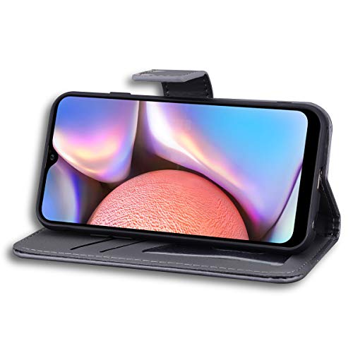 Greaked for Samsung A10/A20/A30/A50/A50/A50S/A30S Capa protetora de couro PU com compartimento para