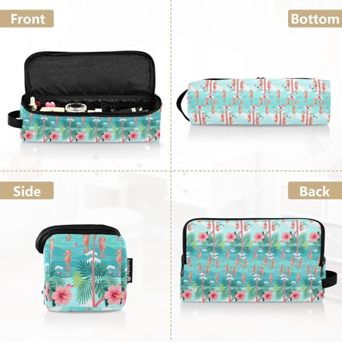 Bolsa de viaje para herramientas de cabello con tapete resistente al calor impermeable para planchas y rizadores, organizador para mujeres miniatura 5