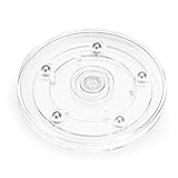 Fabriquée en plastique avec une base antidérapante robuste, cette plate-forme assure une rotation fluide et un positionnement sécurisé tout en conservant une conception compacte et peu encombrante, idéale pour les dessus de table