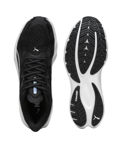 Puma Velocity Nitro 4 Black White AW25 Women's Shoes, Size 41 - Eur - 6