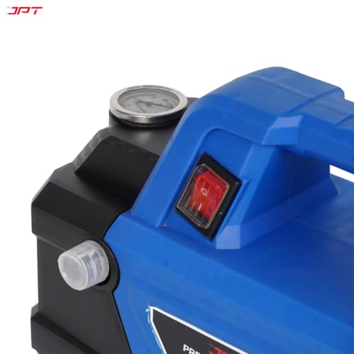 Image of JPT Heavy Duty IDR Domestic Pressure Washer Machine | 2400 Watt | 220 Bar | 10 L /Min Water Flow | 100% Copper Motor | Portable & Durable Design | 1 Year Warranty | All Premium Accessories Included