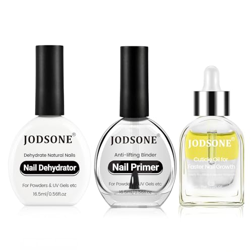 JODSONE 2 Bottles of Top Coat Base Coat Set No Wipe Foundation Combination Bright Surface At Home DIY Nail Salon Girl Gift