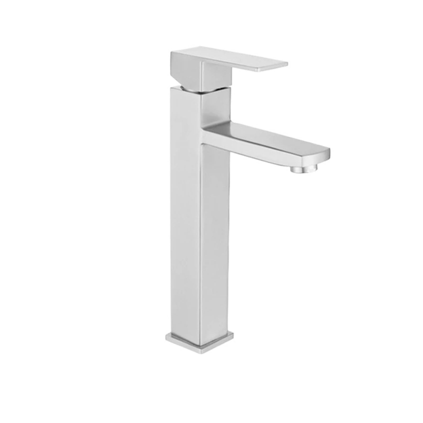 Grifo monomando de lavabo negro mate con acabado de alta resistencia 4