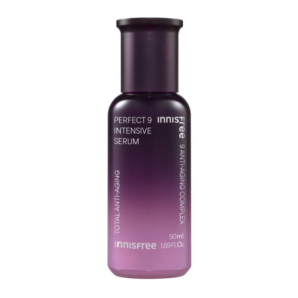 Innisfree Perfect 9 Repair Serum EX | Advanced Anti-Aging Korean Serum with Jeju Botanical Extracts | Targets 9 Signs of A... - Review, Price and Buying Guide