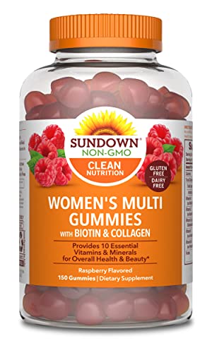 Sundown Women's Multivitamin With Biotin Gummies, 60 Count #TOP6