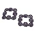Hellery 2pcs Hebilla De Zapato De Cristal Clips De Zapatos para Mujer...