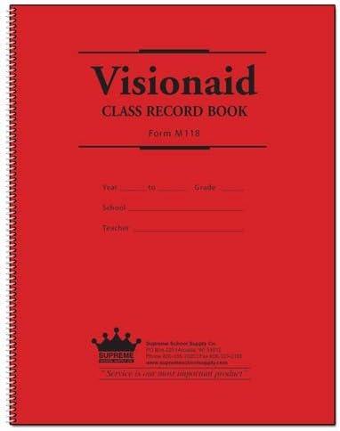 Visionaid Class Record Book
