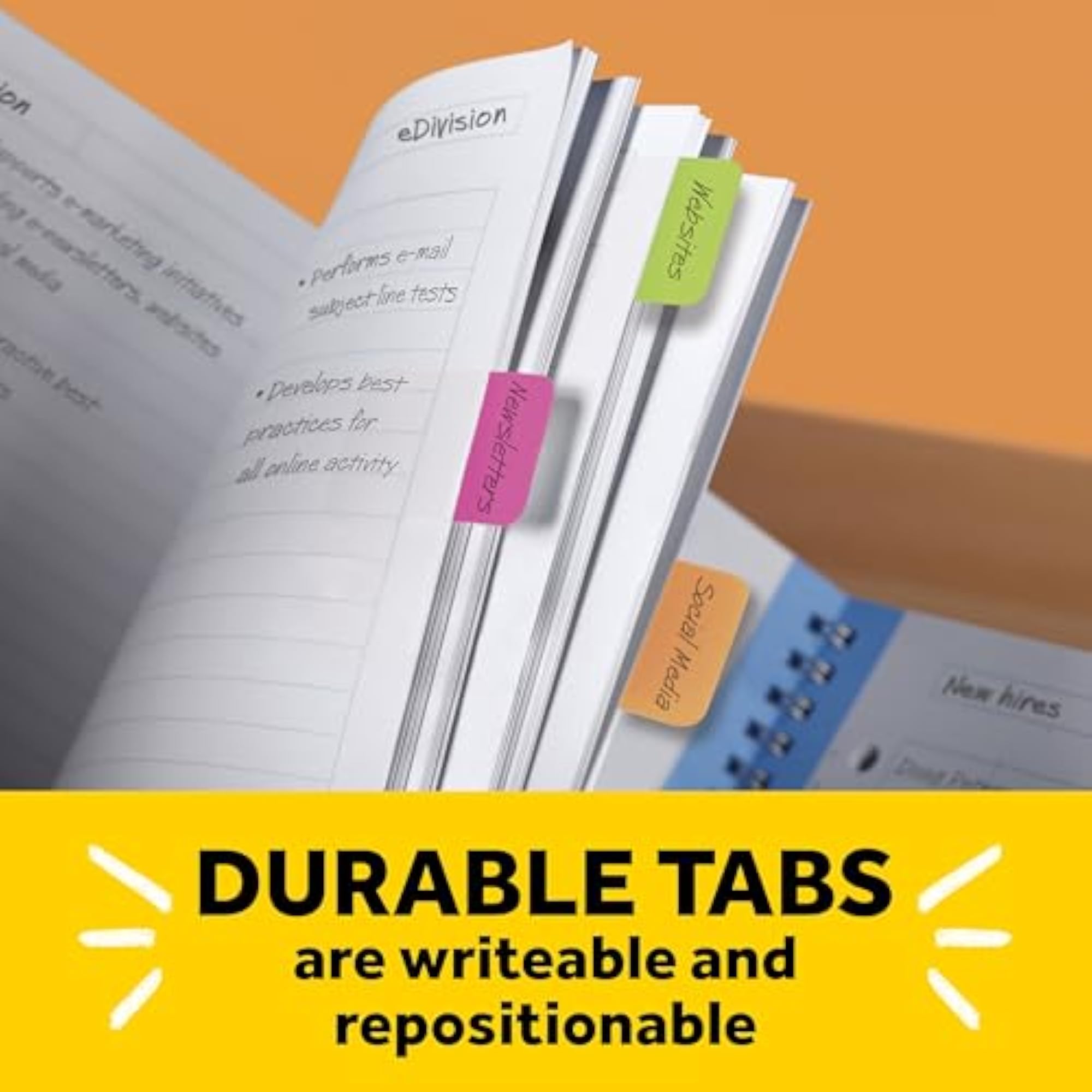 Tabs, 2-Inch Solid, 30-Tabs/Pack