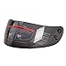 IV2 Dark Smoked Tinted Replacement Motorcycle Helmet Face Shield Visor Model IV2 #901 (COMPATIBLE WITH IV2 MODEL 901 SERIES HELMETS)