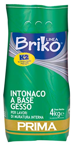 Linea Briko Intonaco X Interni Da Kg. 4 4Pz