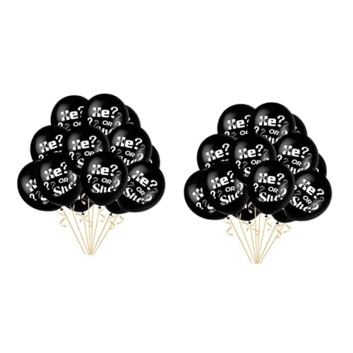 Ballons latex noirs Abaodam décoration kit arche ballon pour anniversaire