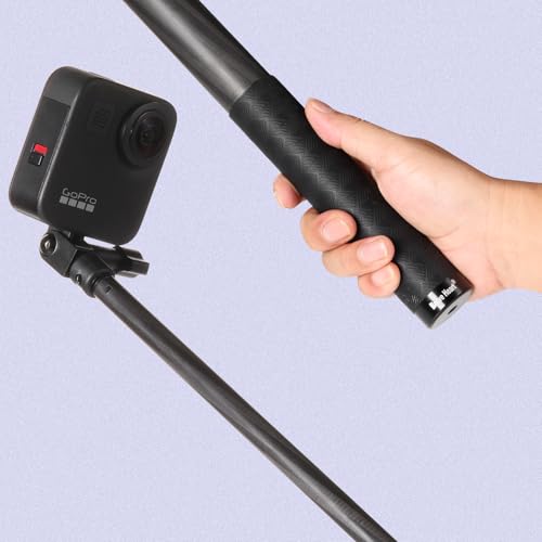 Invisible Extended Selfie Stick 2m/6.5ft Carbon Fiber for Insta360 X5/X4/X3/X2/R/RS/ONE/GO2 | Action Camera Tripod Monopod Accessories