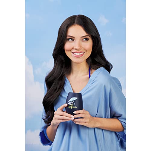 Mud Pie Navy Silicone Wine Glass Set #TOP2