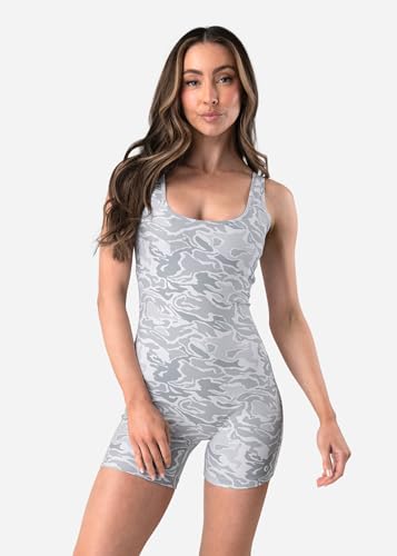 Barboteuse courte Ethika Whisper Camo idéale pour le cocooning