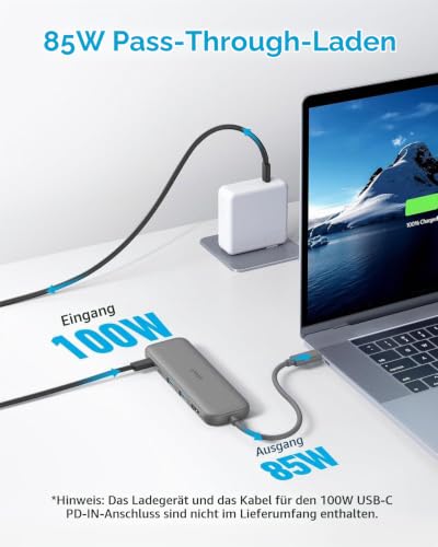 Anker USB-C Hub, 332 USB-C Hub (5-in-1) mit 4K HDMI Display, – Ansicht 3