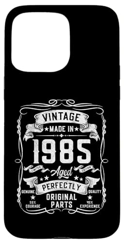 40th Birthday Gifts for Men 40yr 40 Years Old Vintage 1985 X}zP[X iPhone 15 Pro Max p