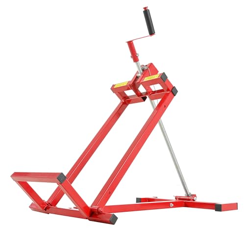 Lawn Tractor Lift, 45° Tilt Adjustable Universal Lawn Mower Lift, 800 Lbs Capacity Lawn Tractor Lifter, Easy Lawn Mower Lift for Cleaning Aid - Thumbnail 5