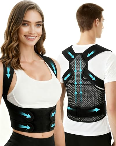 Adjustable Breathable Back Support Brace – Size L