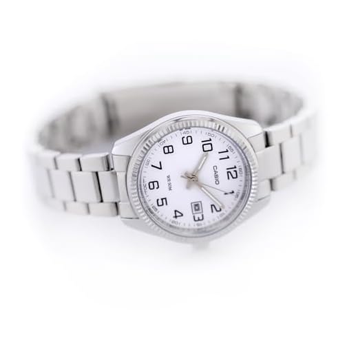 Casio Damen Analog Quarz mit Edelstahl Armbanduhr LTP 1302PD 7BVEF