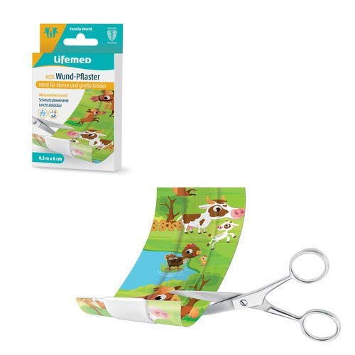 Pansement pour enfants à découperAnimaux de la ferme - 500 mm x 60 mm