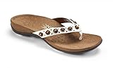 Vionic Floriana Womens Thong Sandals White - 7 Medium