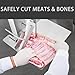Commercial Meat Cutting Bandsaw and Meat Slicer, Heavy Duty Meat Band Saw for Butchering Electric Bone Saw Cutter With Sausage Stuffer, Beef and Chicken Chopper