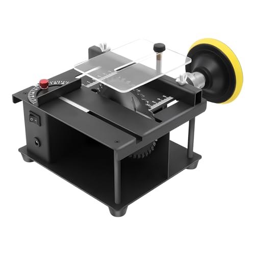 Portable Mini Table Saw for Woodworking,Dual Copper Motor with 1.38in