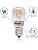 Klass Home (3 Pack) Salt Lamp Bulb | Oven | Fridge | Small Screw E14 15W <300°C Dimmable Incandescent Bulbs Pygmy for Oven Light | Himalayan Salt Lamp Light | Lava Lamp - View 7