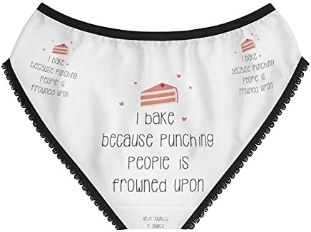 SpreadPassion Punching People Panties, Punching People Underwear, Briefs, Cotton Briefs, Funny Underwear, Panties For Women