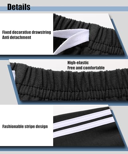 GFQLONG 5 Pack Toddler Boys Girls Cotton Athletic Running Shorts, Kids Summer Casual Fashion Soccer Shorts3