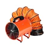 VEVOR Ventilatore Portatile, 365 W Estrattore d